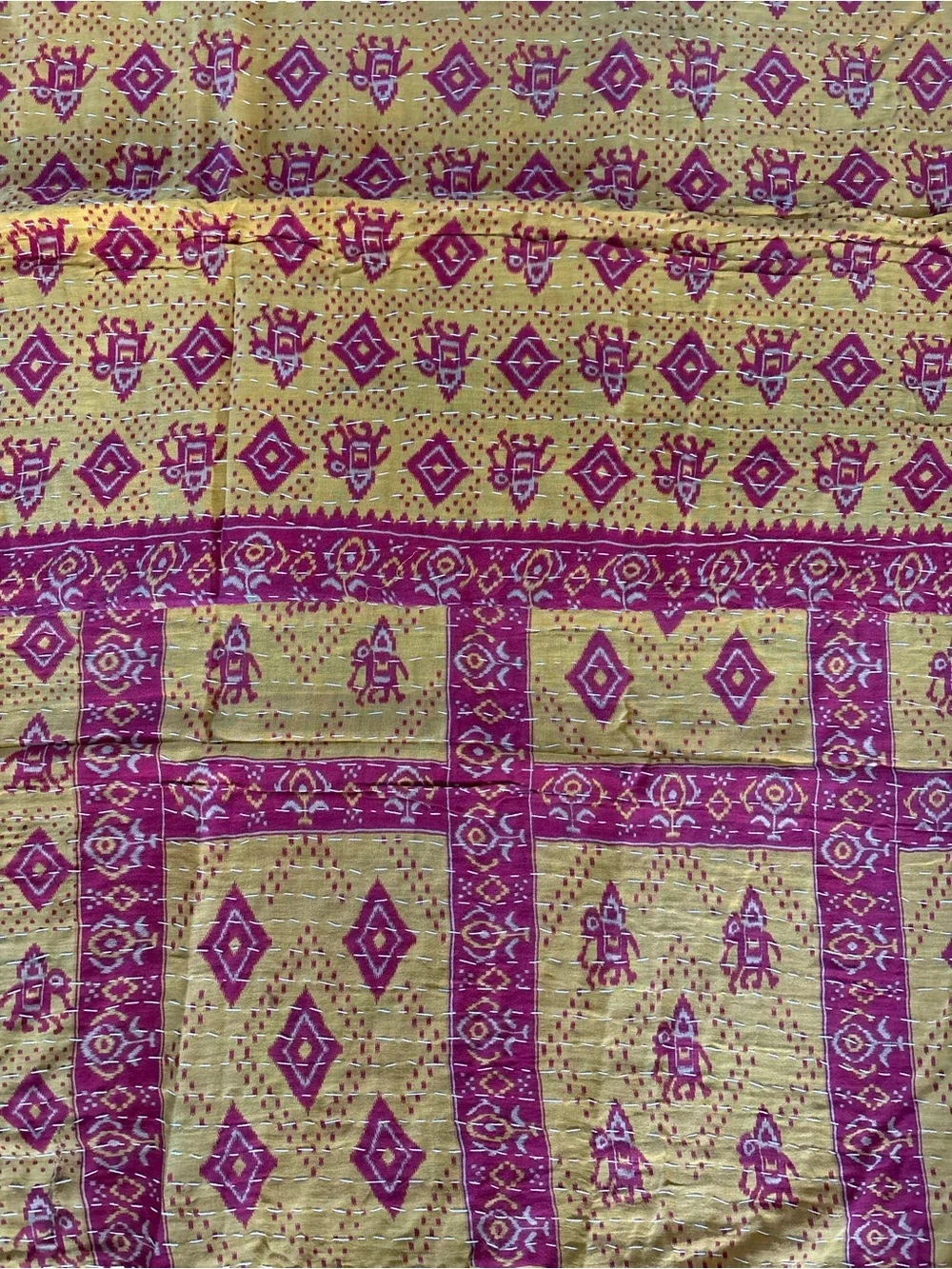 Kantha Throw #30